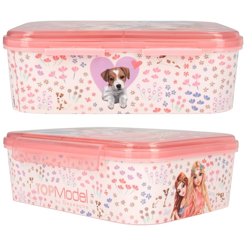 Depesche TOPModel Velo Fleur 12888 Lunch Box in Pink with