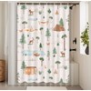 Boziqr Camper RV Shower Curtain Travel Trailer Bathroom Accessories Wild