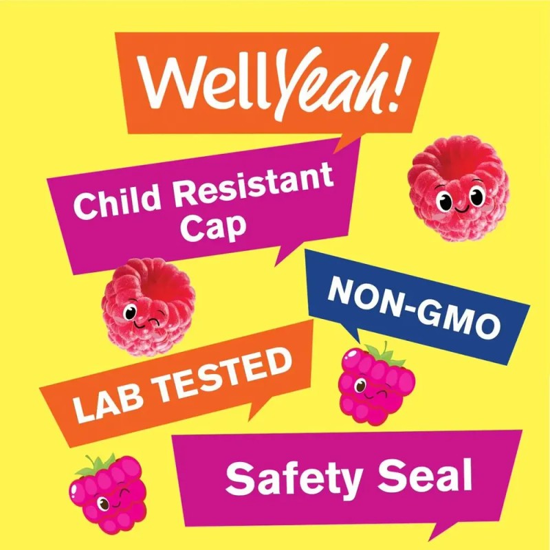 Wellyeah Biotina Niños 5000mcg Gomitas 60 Pzs