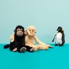 Promotion Pets 2 Fluffy Plush Monkeys 71 cm Length with