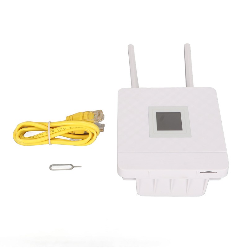 4G LTE CPE WiFi Router 3 Network Interfaces Improved Signal