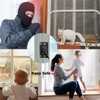 Cokritsm Window Sash Locks Black Replacement Window Locks Fits Vinyl,