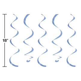 Creative Converting Dizzy Danglers, One Size, True Blue