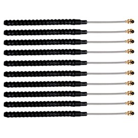 DIYmall 10PCS 868MHz 915MHz Lora GSM Antenna IPX IPEX1.0 1.13 UF.L 2DBi Gain 7CM for LORA32U4II ESP32 Lora Board