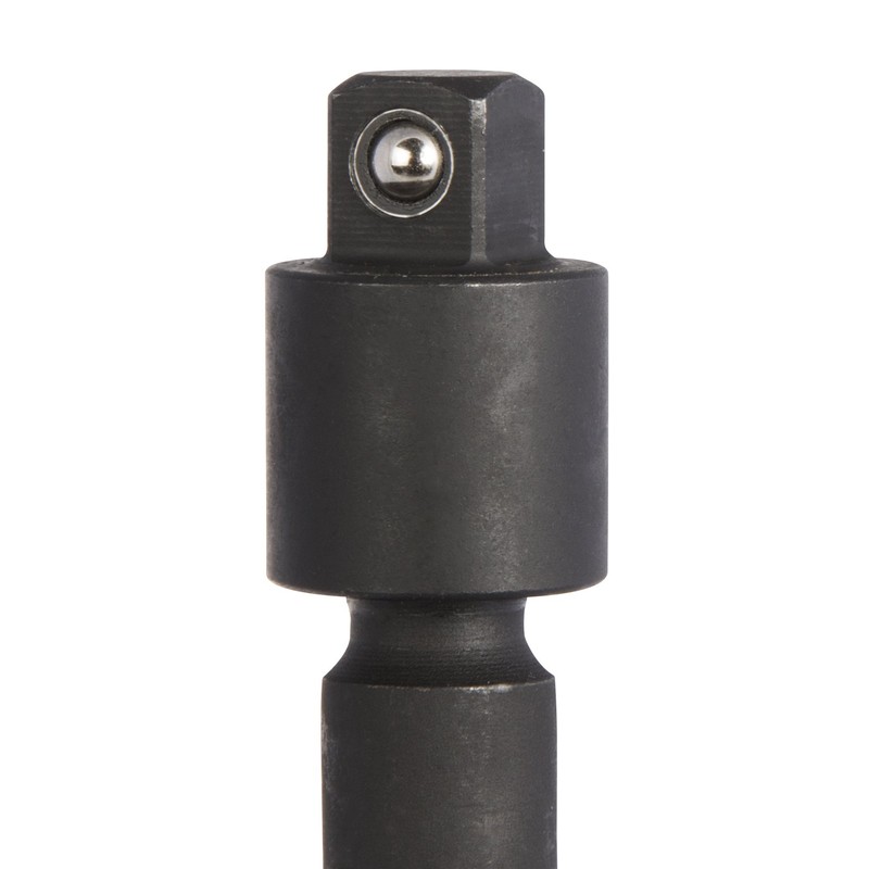 Steelman Pro 1/2-Inch Drive, 3/8-Inch Pinless Swivel Impact Extension, 36-Inch,