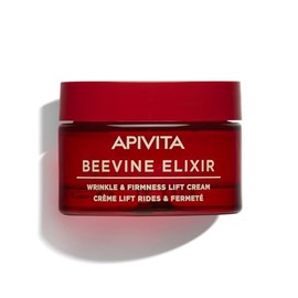 Apivita Beevine Elixir crema lift arrugas y firmeza textura ligera 50 ml  con complejo propolift, colgeno vegetal y cido hialurnico  reafirma,...     