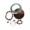 theCOFFEEPLUS® Coffee Bean Fashion Accessories Kit: Trendy Bracelet Stack &