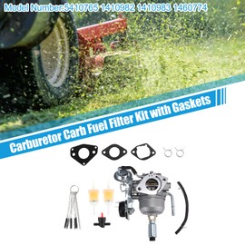 uxcell Carburetor Carb Fuel Filter Kit with Gaskets for Onan 5500 7000 Marquis Gold Generator HGJAA HGJAB-901D HGJAB-900 5.5HGJAB-6755K 5410765 1410982
