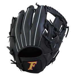 Falcon Boys' Softball Glove LH (Right Throw) FGS-211 Black, Large