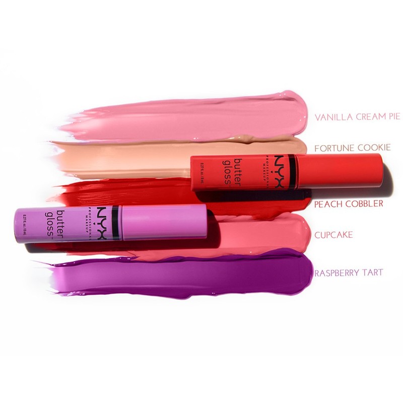NYX PROFESSIONAL MAKEUP Butter Gloss, Cherry Pie, 0.27 Ounce