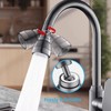 JINYOMFLY 3 Modes Tap Attachment Swivelling, 360° Rotating Multifunctional Tap