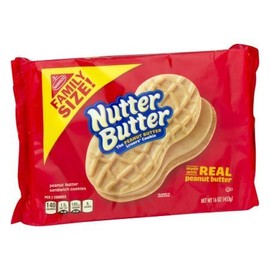 2 pack - Nutter Butter Large Family Size, 16 oz per pack