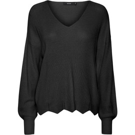 VMNEWLEXSUN SCALLOP LS V-NECK PULL GA