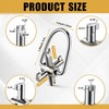 Tujoe HVAC Valve Core Remover Tool and HVAC Service Wrench