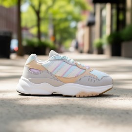 For Retropy F90 Women's Shoes Multicolor Mesh Upper Rubber Outsole All Seasons HP8044 100% AuthenticMaterial: Synthetic, Size: 8, Color: Multi-Colored