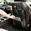Car Seat Back Organizer with Compartment (Black)