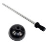 Casaphoria Stainless Steel Toilet Bowl Brush with Holder and Plunger