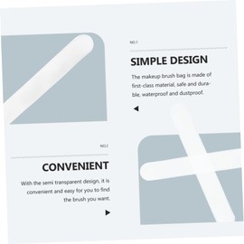 BIUDECO Makeup Brush Holder Bag Travel Case Set 20pcs Brush Organizing Bag for Cosmetics