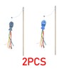 Cat Toy Wand Interactive – Fashion Cat Wand Toy Natural