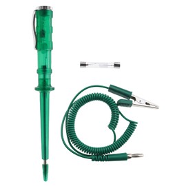 EMSea Electrical Circuit Tester with Coil Cable Crocodile Clip Test Light DC 6V/12V/24
