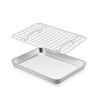 E-far Baking Sheet with Rack Set, 9.5” x 7.3” Stainless