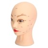 Soft Mannequin Head Realistic Skin Texture Eyelash Extension Mannequin Head