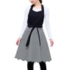 Francfranc Scalloped Full Apron, New Life, Gift, Black