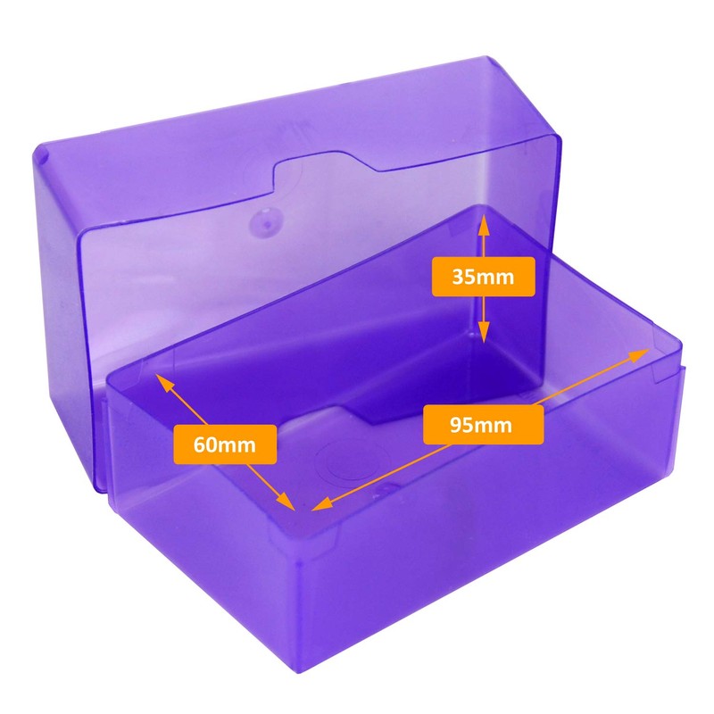 WestonBoxes, Hobby Boxes, Small Plastic Storage Boxes for Arts &
