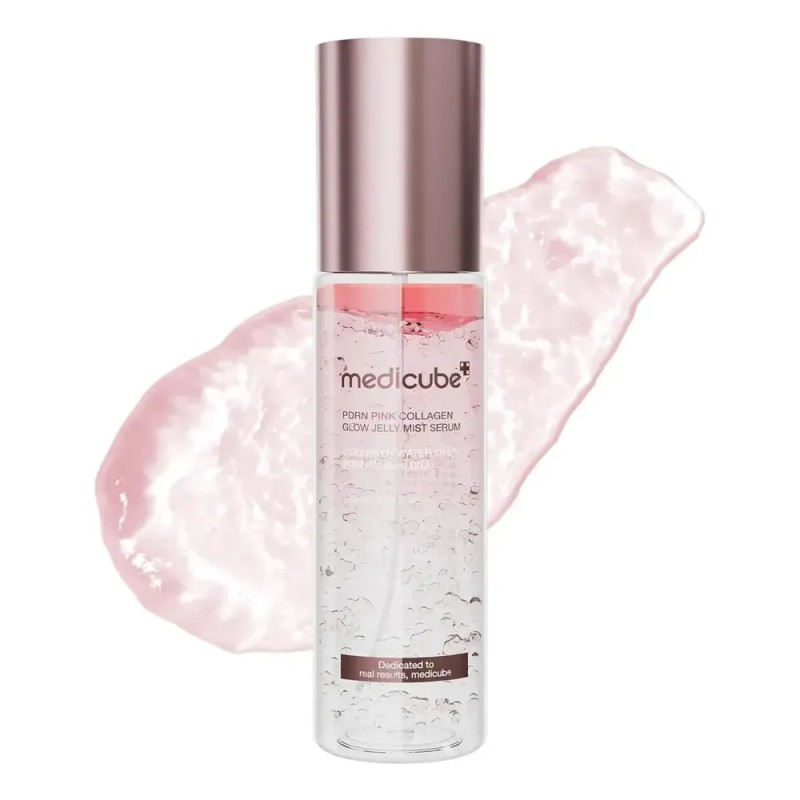 Medicube Pdrn Pink Collagen Glow Jelly Mist Serum Madura Día/noche