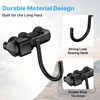 vandrabase 4Pcs L Track J-Hook Double Stud Tie Down Fitting,