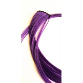 Feather & Elm Purple hair extension clip in