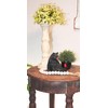 The Bridge Collection Black Bear and Cardinal Friend Figurine