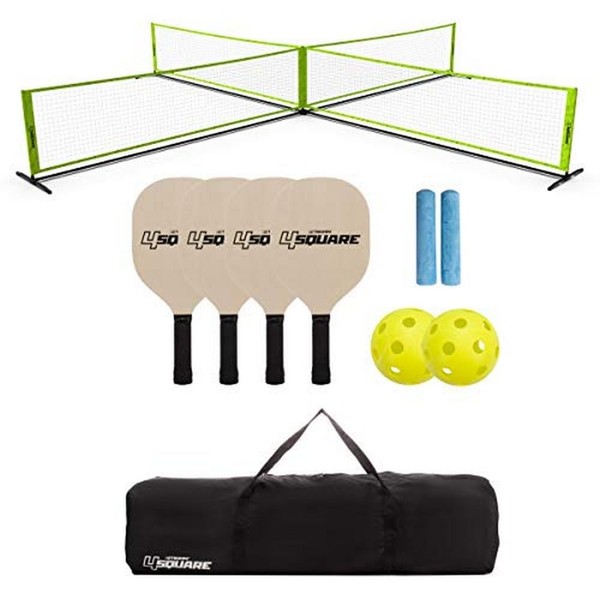 Triumph Sports 4 Square Pickleball Game Set Transforms to Regulation
