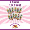 Albert's Candy Rainbow Tutti Frutti Twist Lollipops, 12 Count, (2