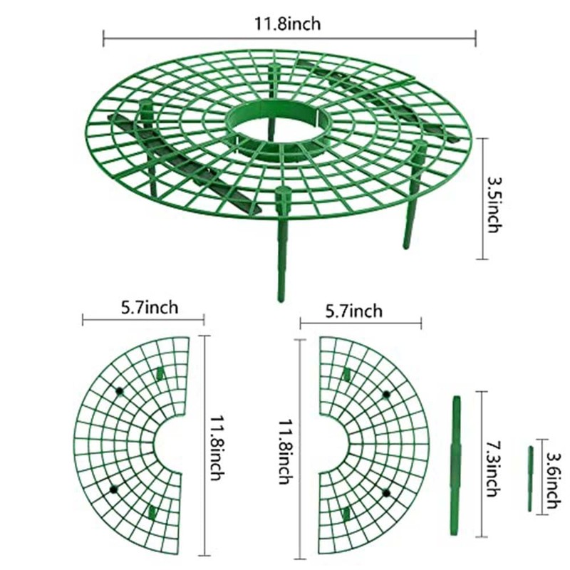 Iceyyyy 5 Pack Strawberry Plant Support - Strawberry Growing Racks