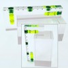 Transparent Rectangular high-Precision L-Shaped Level Integrated Small Household Magnetic Water