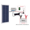 ACOPOWER 35W 5A 12V Solar Charge Kit, 35Watts Polycrystalline Solar