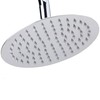 QwenchPure - 8 Inch Stainless Steel Rainfall Showerhead – High