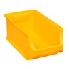 Allit 456214 Size 4 Storage Bin, Yellow, 355 x 205