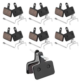 Saijer Fahrrad Scheiben Bremsbeläge,7 Paar Fahrrad Bremsbeläge Scheibenbremse Halbmetall Radfahren Scheibenbremsbelag Leise Resin Fahrradzubehör für Avid Mechanische Scheibenbremse (M315)