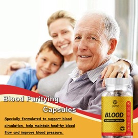 UYPO Blood Purifying Capsules, Gluten Free, GMO-Free, Vegan 450 mg (2PCS)