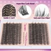 Yawamica Yawamica Natural Lash Clusters Kit Wispy Eyelash Clusters DIY