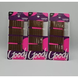 Goody Lot of 3 Goody Blonde Bobby Pins (3 Pks of 90) 270 Total SlideProof Bobby Pins