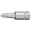 Tone 2H-P3 Driver Bit Socket, 1/4-inch (6.35-mm) Drive, (+) No.