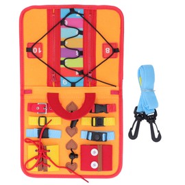 Felt Busy Board Develop Life Skills Safe Material Toddler Activity Sensory Board for Home Early Education Centers