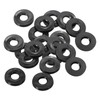 PATIKIL 20pcs M5 Rubber Flat Washers 5mm Inner Diameter 11mm