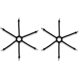 DDV Replace Black 0218 Spider Bungee Truck Snow Tire Heavy Duty Truck Tire Chain Adjuster (Set of 2)