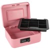 xydled Steel Cash Box Safe with Combination Lock,Money Safe Box