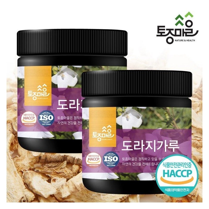 native village [토종마을] HACCP인증 국산 도라지가루 200g X 2개
