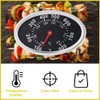 DEWIN BBQ Grill Thermometer, Oval Shaped Stainless Steel Roasting Thermometer